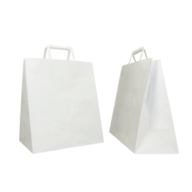 28x17x32 CM 28x17x32 CM | BOLSA CAJA DE PAPEL BOX | IMPRESIÓN FLEXO A UN COLOR EN ZONAS PREDEFINIDAS POR AMBAS CARAS