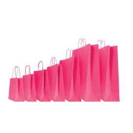 22x10x29 22x10x29 CM | PAPER BAG SAFARI | STAMPA FLEXO A UN COLORE SU AREE PREFISSATE SU ENTRAMBI I LATI
