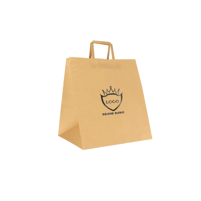 36X30X36 CM 36X30X36 CM | BOLSA DE PAPEL SAFARI FONDO ANCHO | IMPRESIÓN FLEXO A UN COLOR EN AMBAS CARAS | PAPEL KRAFT BLANCO/...