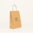 26x11x34,5 26x11x34,5 CM | BOLSA DE PAPEL SAFARI | IMPRESIÓN FLEXO A UN COLOR EN ÁREAS PREDEFINIDAS POR AMBAS CARAS