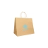 25x15x24+6 25x15x24+6 CM | BOLSA DE PAPEL SAFARI FONDO ANCHO | IMPRESIÓN FLEXO A UN COLOR EN AMBAS CARAS | PAPEL KRAFT BLANCO...