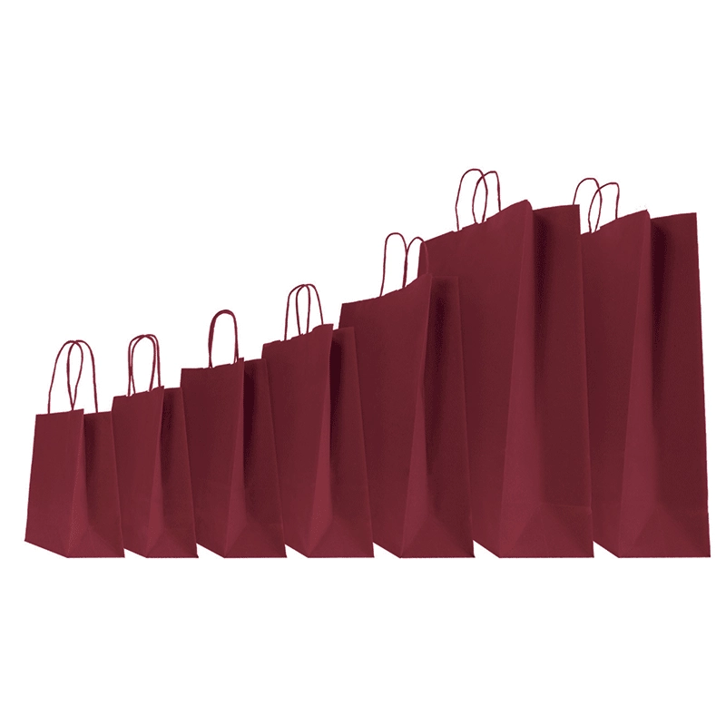 Gepersonaliseerde Tassen FSC papieren zak Safari