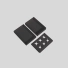 TWINPART | 13,1X8,3X2,2 CM | BOITE AVEC COUVERCLE ET CALAGE