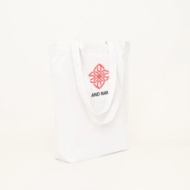 COTTON BAG | 38x 42 CM | TOTE BAG WITH POCKET