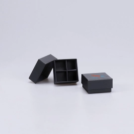 TWINPART | 6X6X2,9 CM | DOOS MET DEKSEL EN INLEG