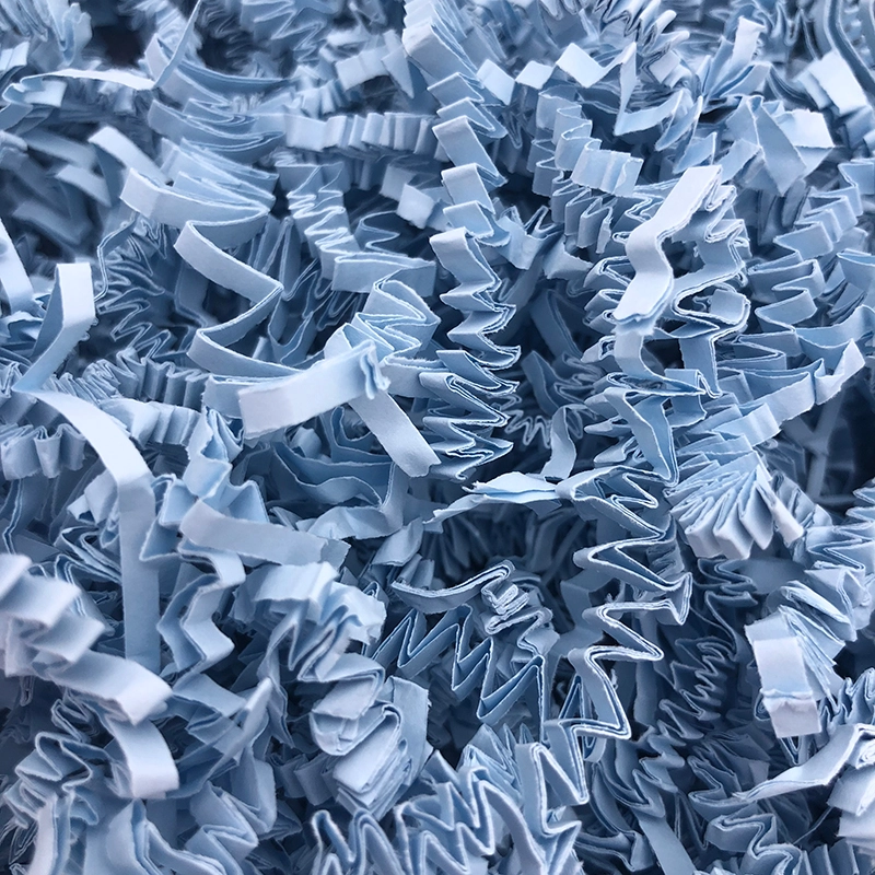 Customized Frisure Shredded « Fluffy » paper filler for boxes Customized Frisure Shredded « Fluffy » paper filler for boxes