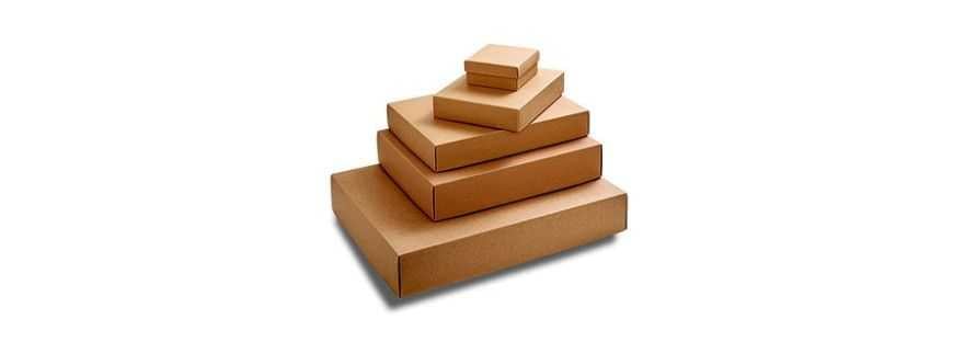 Flexible cardboard gift boxes - Campana and Berlingot