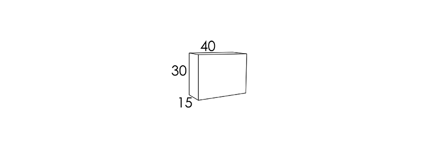 40x30x15 CM