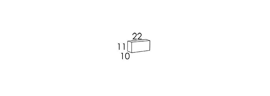 22x10x11 CM